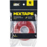 Лента монтажная прочная двусторонняя IEK MIXTAPE 7, 1х12мм/5м MT7-LM30-01-12-05